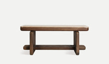 Load image into Gallery viewer, Travertine/Mango Wood Coffee Table