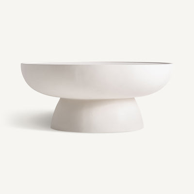 Concrete coffee table