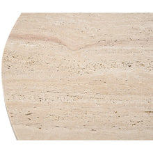 Load image into Gallery viewer, Wood/Travertine Dining Table