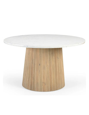 Wood/Marble Dining Table