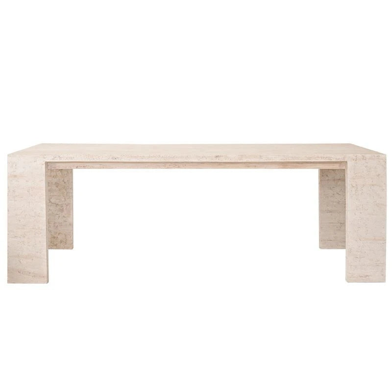Stone rectangular table