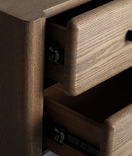 Load image into Gallery viewer, ASH WOOD BEDSIDE TABLE