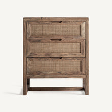 Load image into Gallery viewer, Elm wood bed side table