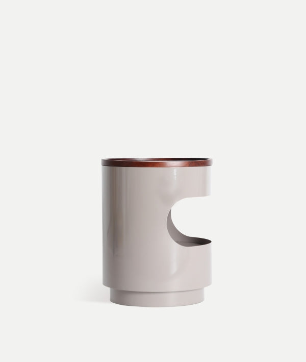 Noa Brown Wood Bedside Table