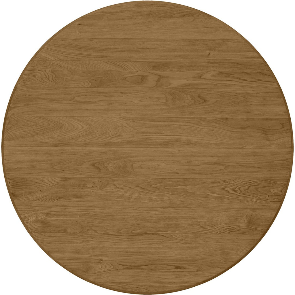 Round Dining Table Solid Oak
