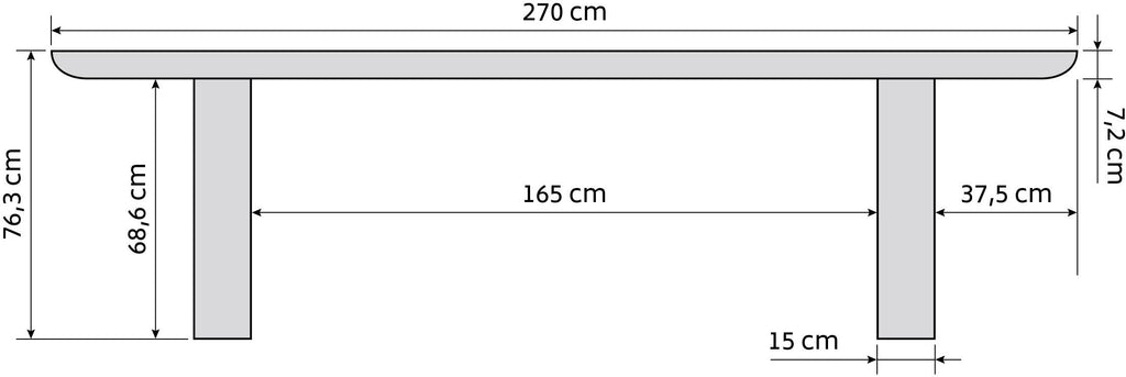 Oval Dining Table Solid Oak