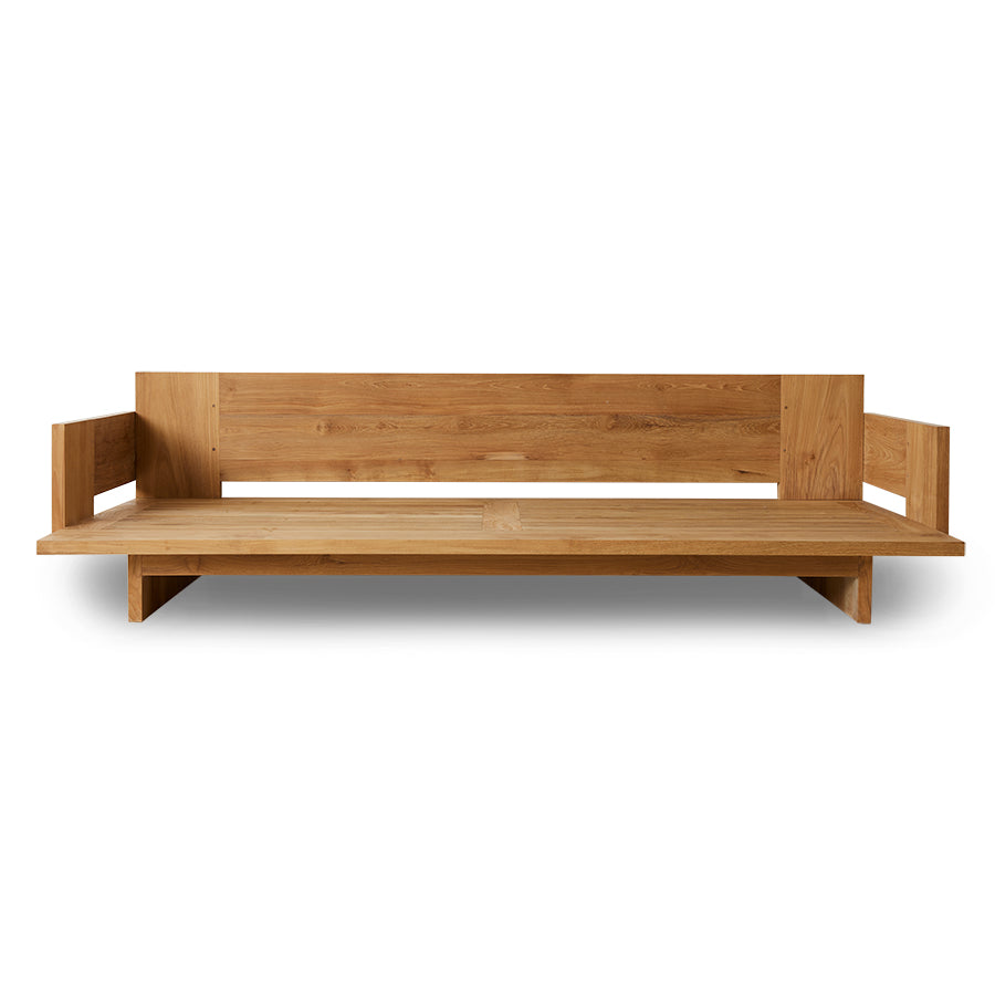 Outdoor sofa teak retro