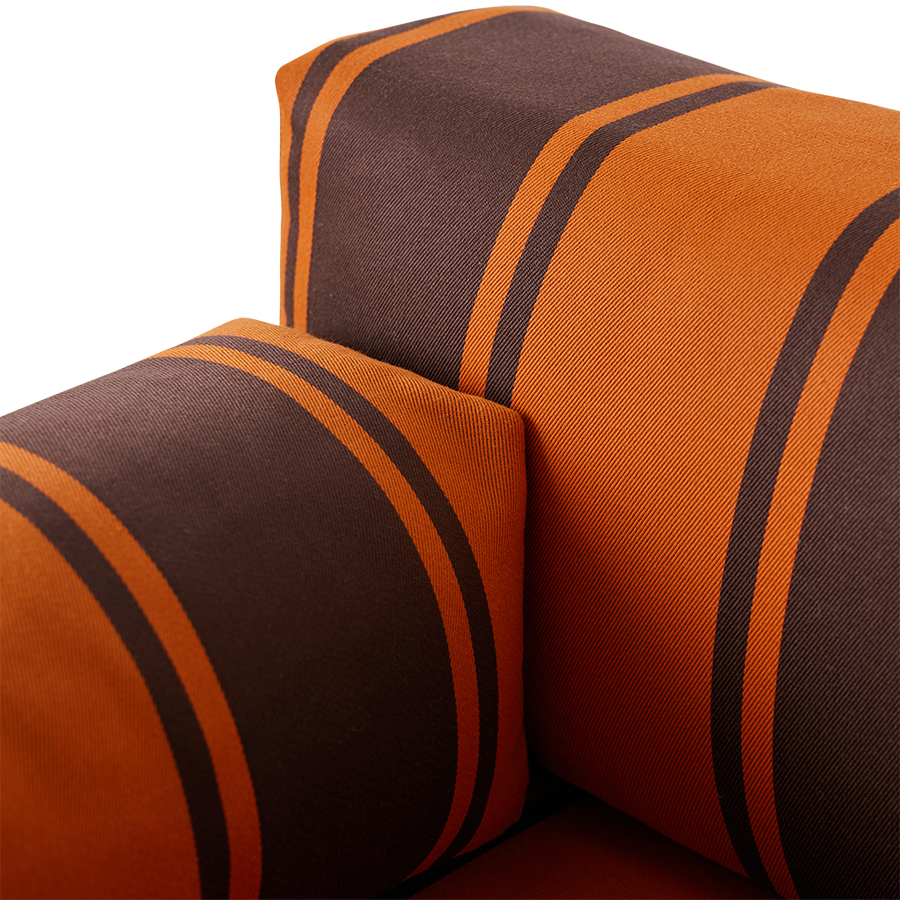Outdoor sofa teak retro