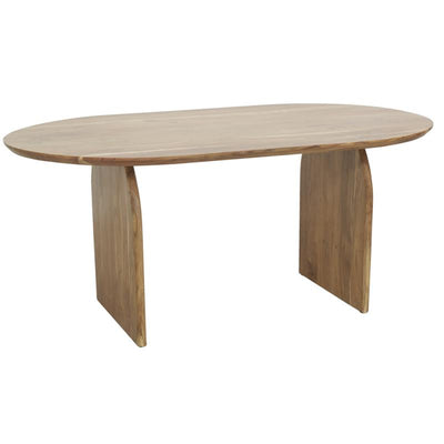 Oval acacia table