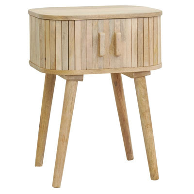 Mango wood nightstand