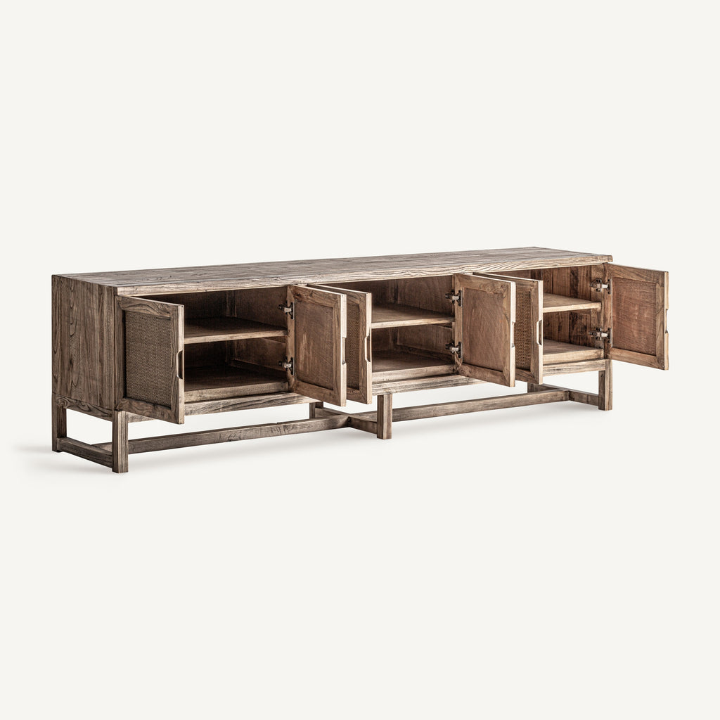 Elm Wood TV Stand