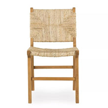 Charger l&#39;image dans la galerie, Banana and teak wood dining chair