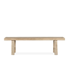 Laden Sie das Bild in den Galerie-Viewer, Elm wood bench