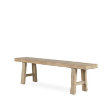 Laden Sie das Bild in den Galerie-Viewer, Elm wood bench