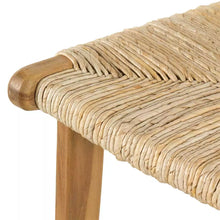 Load image into Gallery viewer, Teak wood stool