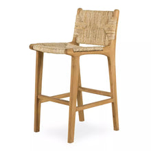 Load image into Gallery viewer, Teak wood stool