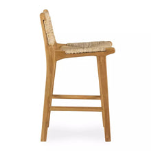 Load image into Gallery viewer, Teak wood stool