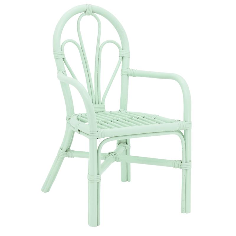 Rattan kids chair
