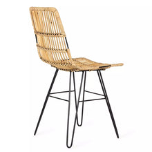 Cargar imagen en el visor de la galería, Rattan dining chair