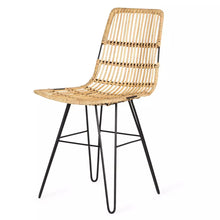 Carica l&#39;immagine nel visualizzatore di Gallery, Rattan dining chair