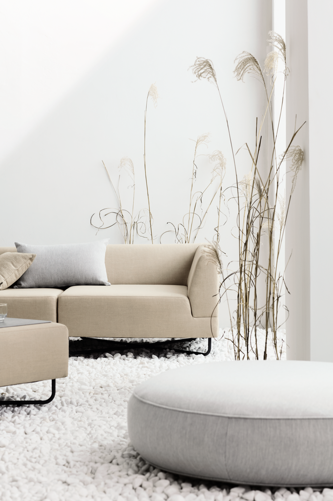 Calm outdoor pouf 120 cm