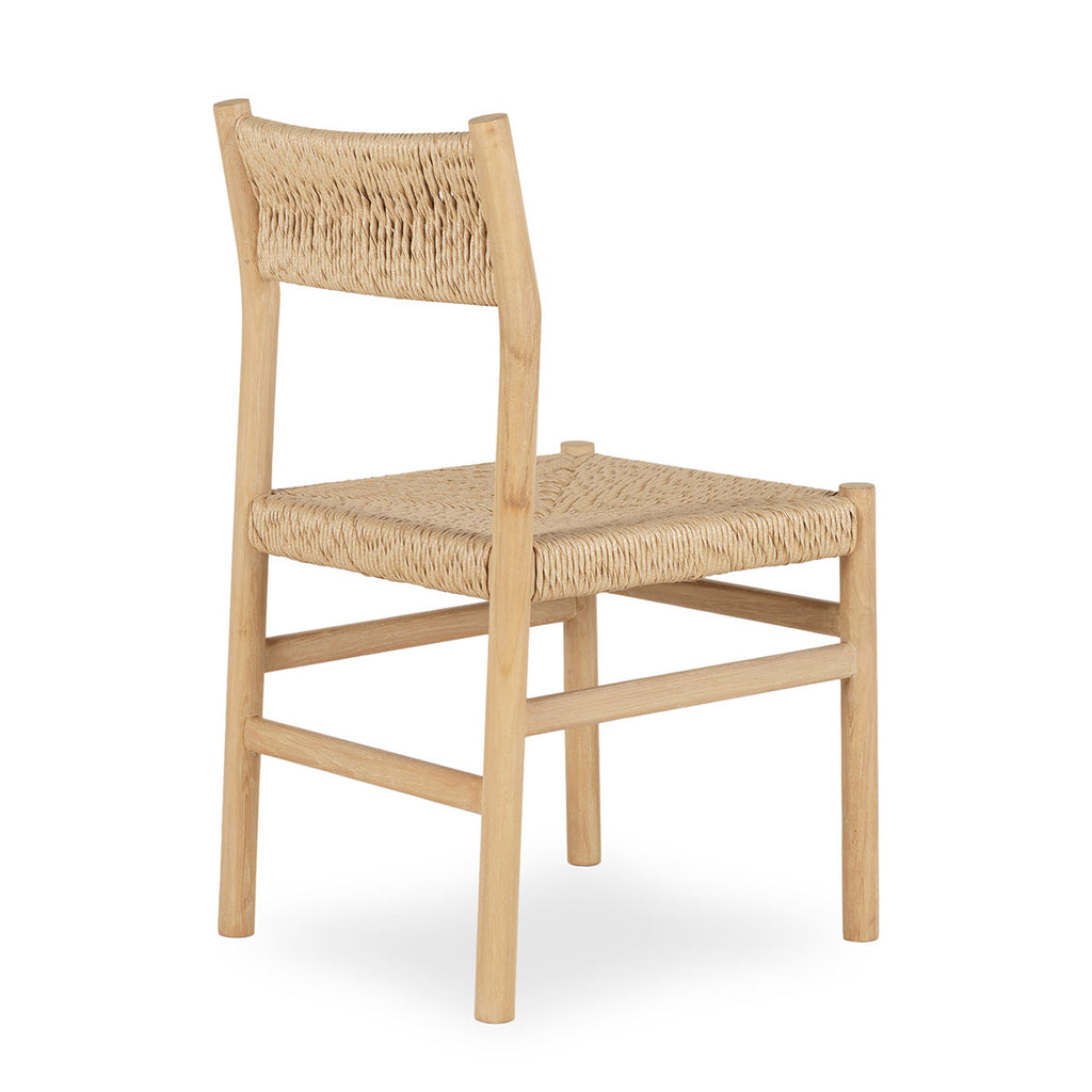 Ash wood dining chair