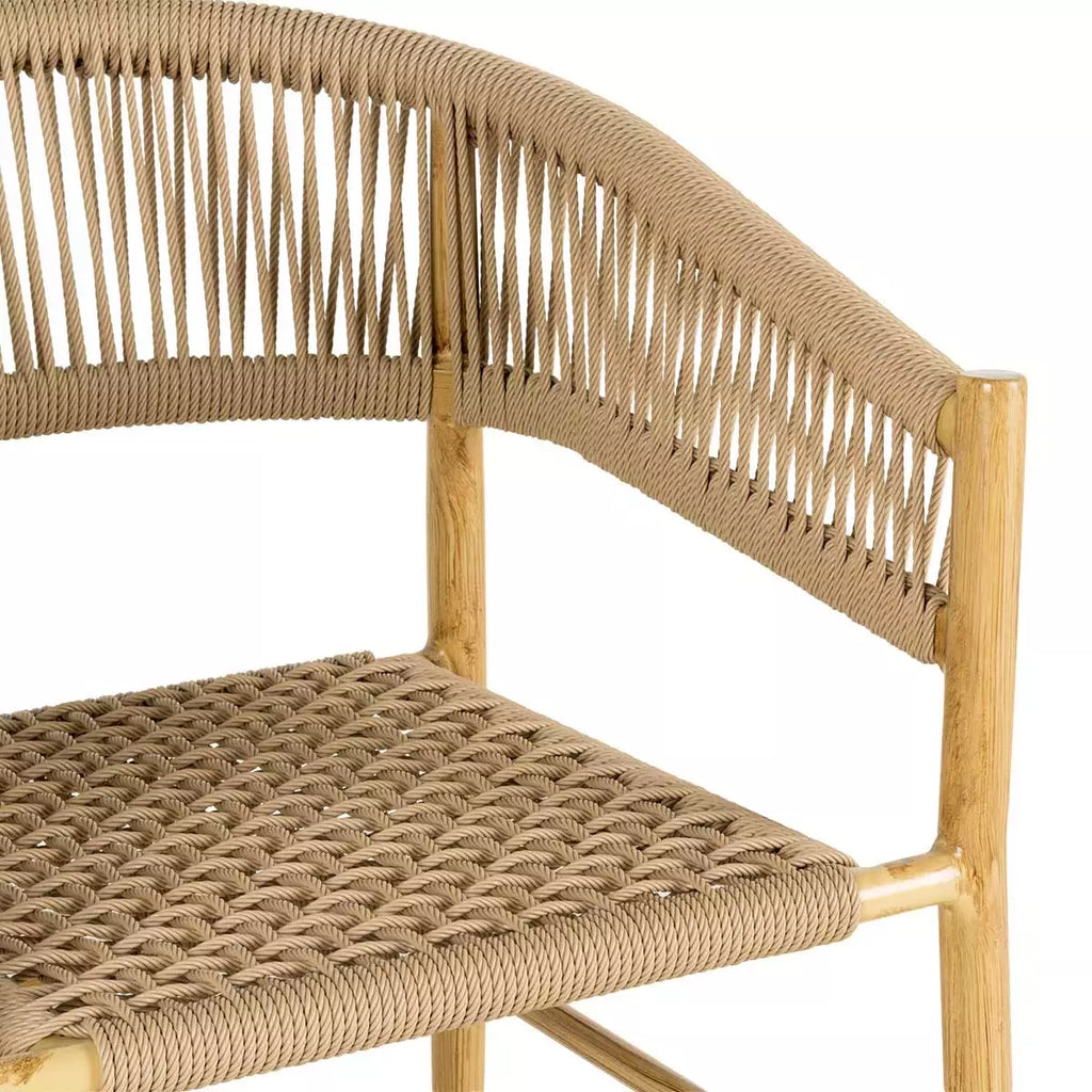 Outdoor rattan chairs