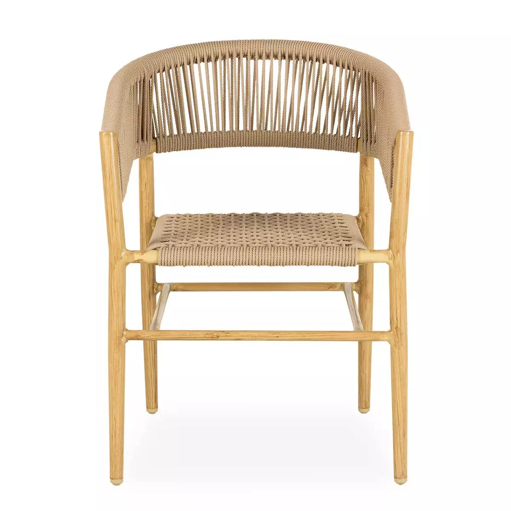 Outdoor rattan chairs