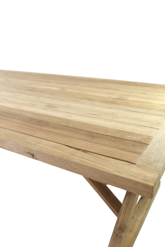 Monastery teak dining table
