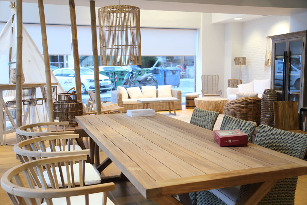 Monastery teak dining table