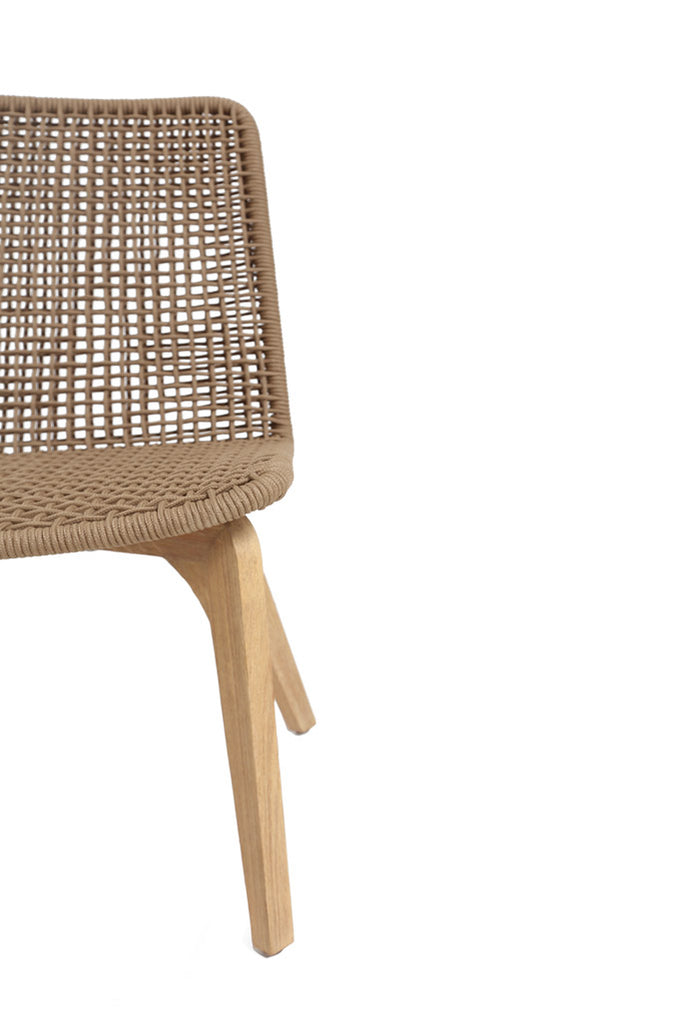 Rope dining chair