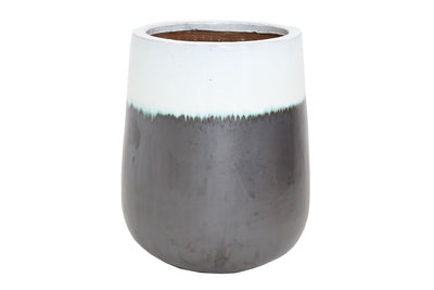 Grey/white pot 54x54x65