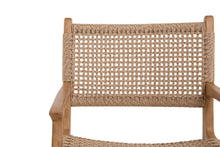 Carica l&#39;immagine nel visualizzatore di Gallery, Teak dining chair with armrests