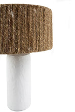 Cargar imagen en el visor de la galería, Seagrass White Table Lamp