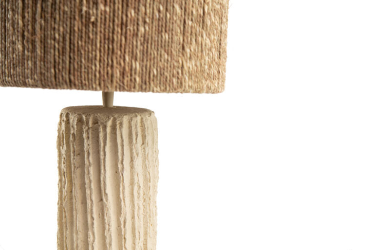 Seagrass Beige Table Lamp