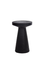 Load image into Gallery viewer, Suar wood black side table