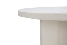Load image into Gallery viewer, White round concrete table