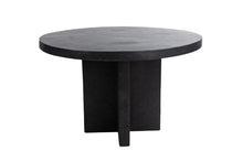 Carica l&#39;immagine nel visualizzatore di Gallery, Black round concrete table