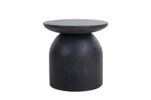 Load image into Gallery viewer, Concrete side table black