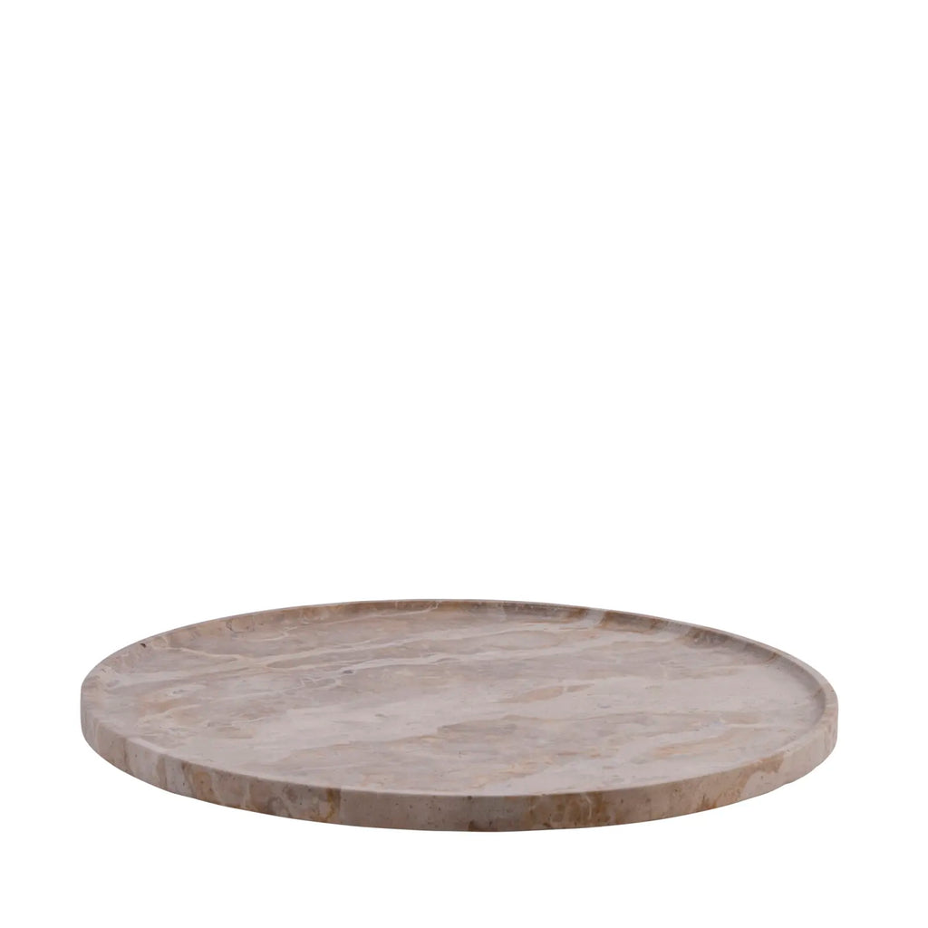 Ellia tray Ø40 cm. linen