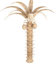 Load image into Gallery viewer, Palm Tree Wall Lamp Rattan