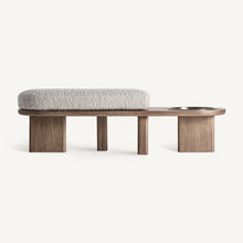 Charger l'image dans la galerie, Oak Bed Foot Stool