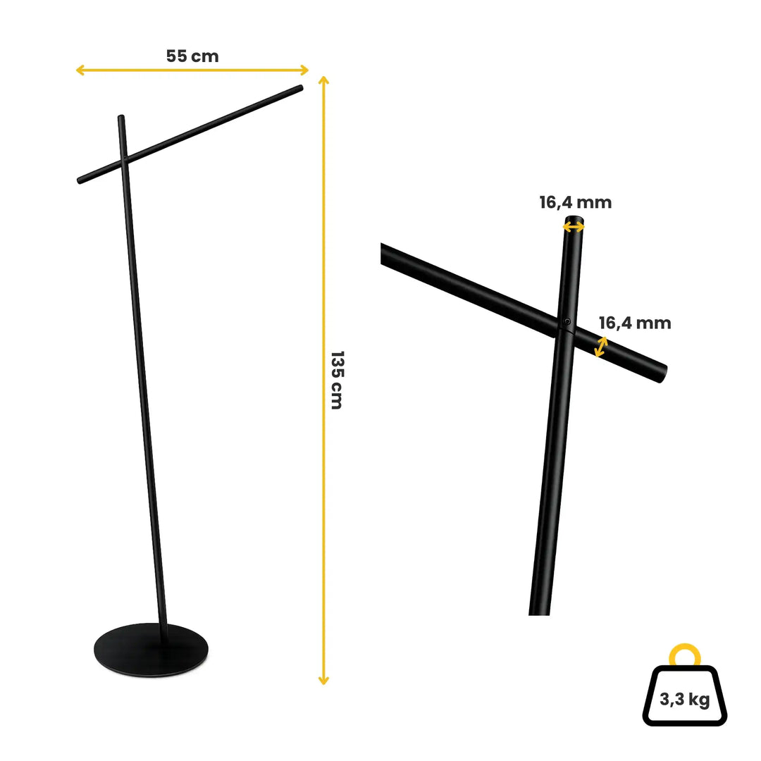 ASYM floor lamp dimensions