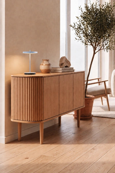 Treasures 2-Door Cabinet lifestyle photo