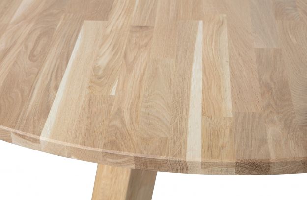RHONDA DINING TABLE Ø129CM OAK NATURAL