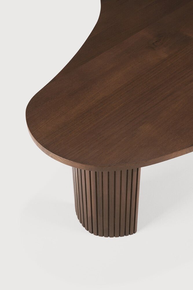 Boomerang coffee table Teak Brown