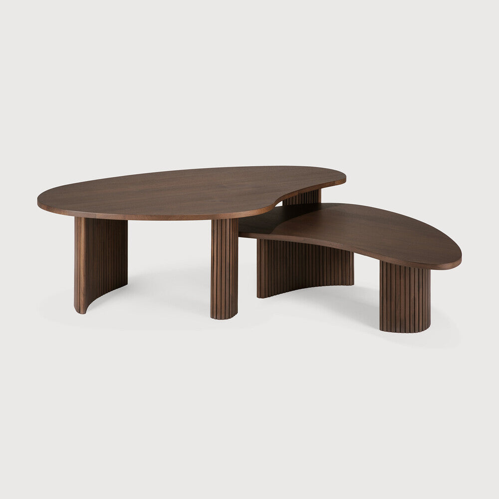 Boomerang coffee table Teak Brown