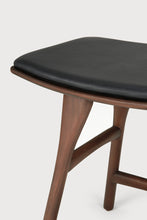Charger l&#39;image dans la galerie, Osso dining stool in teak brown