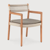 Jack Woven outdoor dining chair
