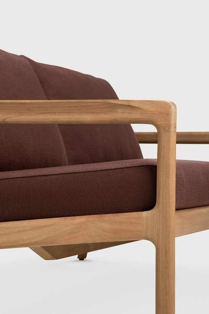 Natural Jack outdoor sofa Burgundy 2 sizes